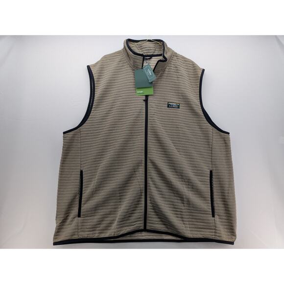 NWT L.L. Bean Men's Airlight Vest in Putty size XXL - Picture 3 of 7